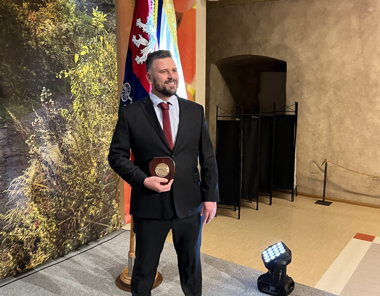 Award for help during the fire in Hřensko