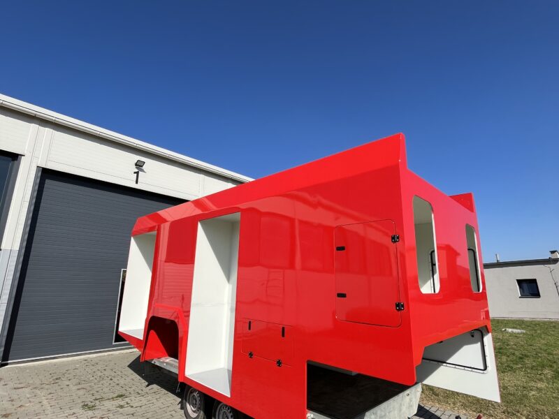 Dodali jsme nástavbu pro hasičské vozidlo do Belgie