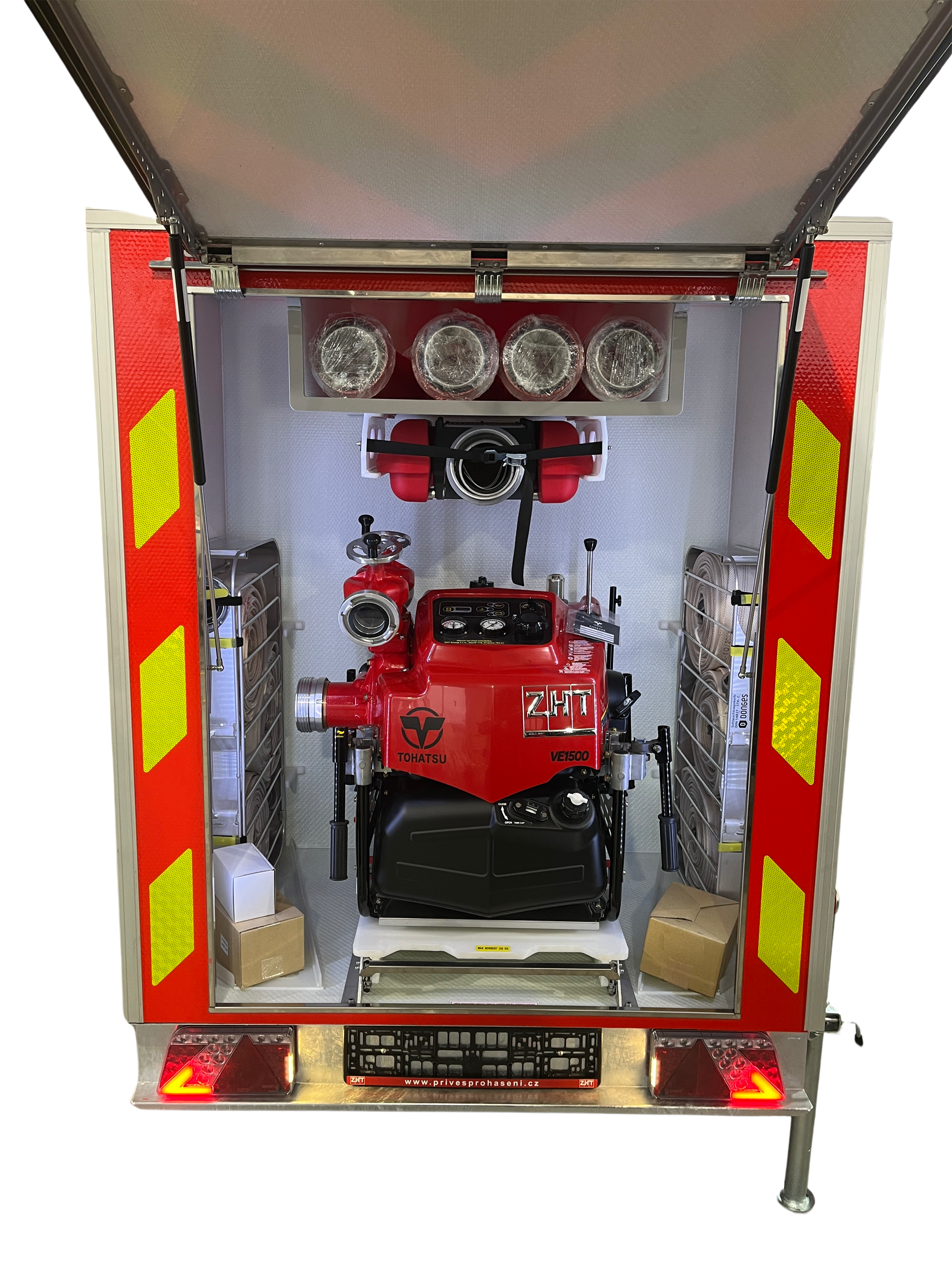 Přívěsy pro hašení