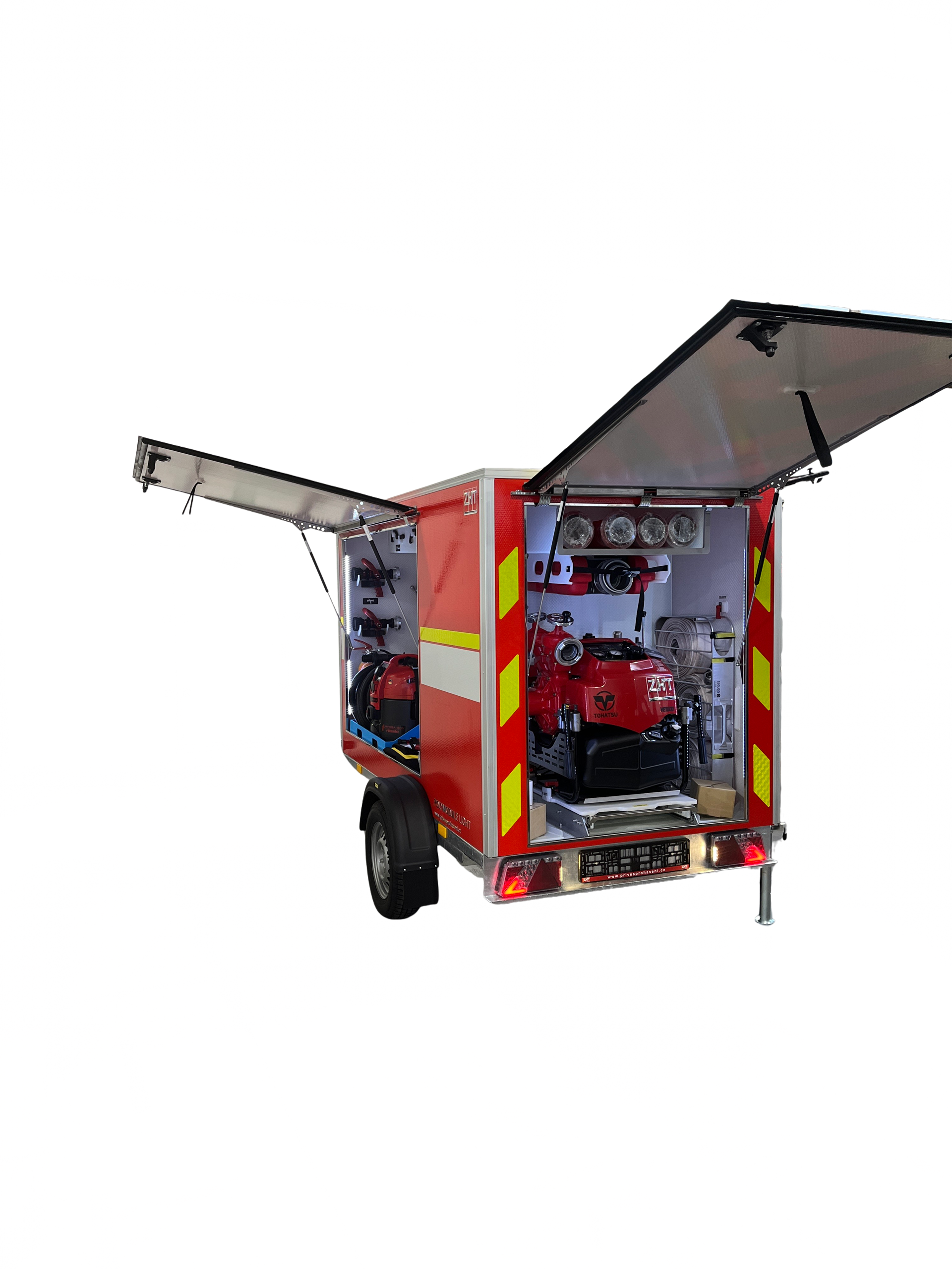 Přívěsy pro hašení