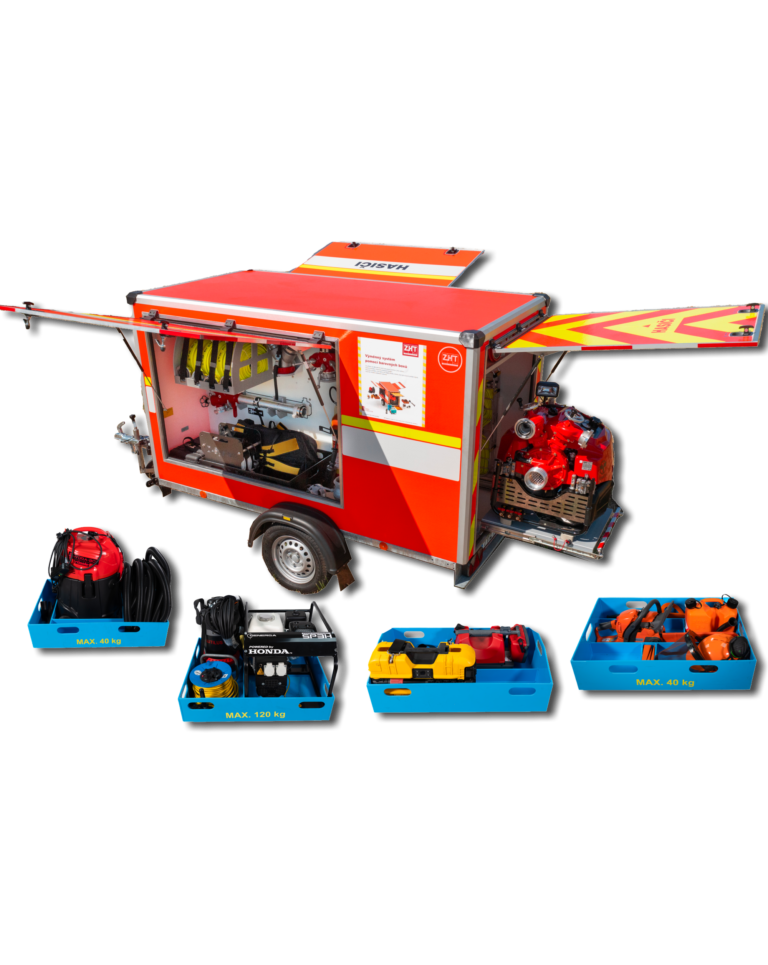 Přívěsy pro hašení