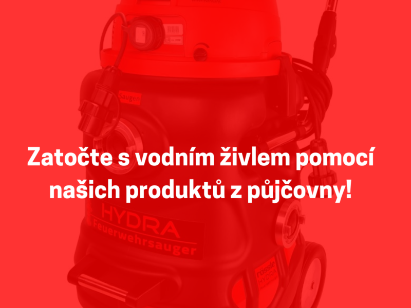 Pronájem techniky od ZHT Group: Spolehlivá pomoc pro zvládání krizových situací