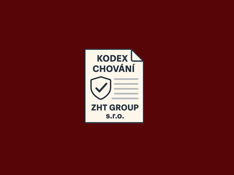 🛡️ Kodex chování společnosti ZHT Group s.r.o.
